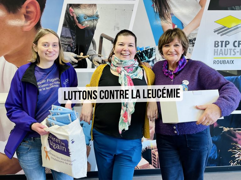 Lutter contre la leucémie : les apprentis du BTP CFA de Roubaix s’engagent