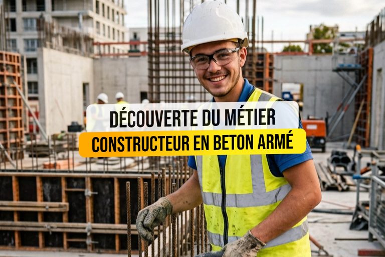 Découvrez le métier de Constructeur en Béton Armé lors d’une immersion au BTP CFA Roubaix